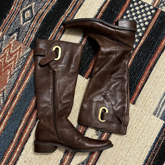 Matisse "Rancher" Brown leather boots size 6 - Picture 3 of 7